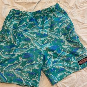 Boys Vineyard Vines Swimsuit Trunks Size Med 10/12